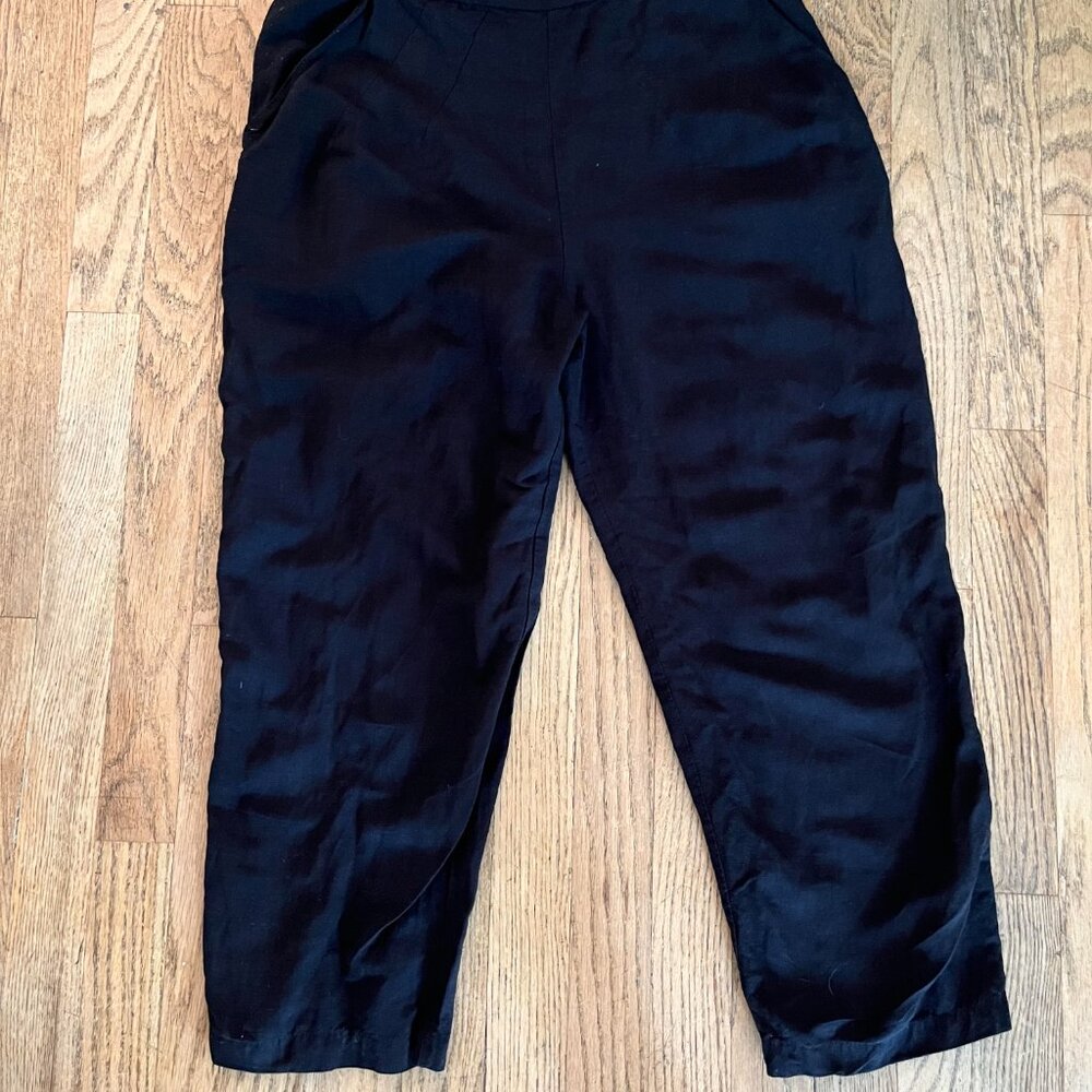 Eve Gravel Black Sparrow Pants